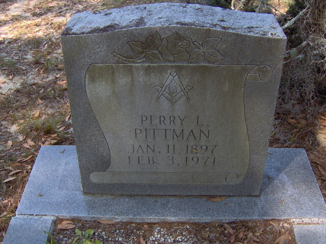 Headstone for Pittman, Perry L.